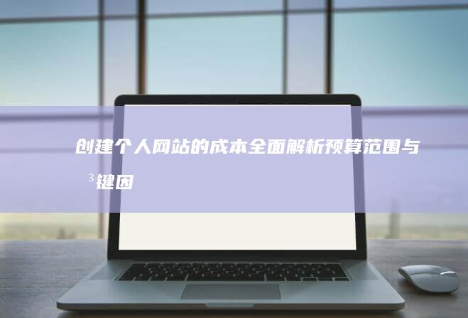 创建个人网站的成本全面解析：预算范围与关键因素